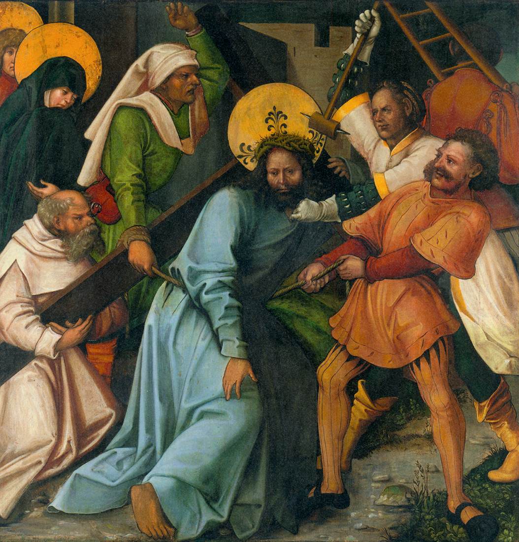 Christ Carrying the Cross (exterior) by SCHÄUFELEIN, Hans Leonhard