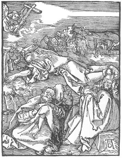 Christ on the Mount of Olives by DÜRER, Albrecht