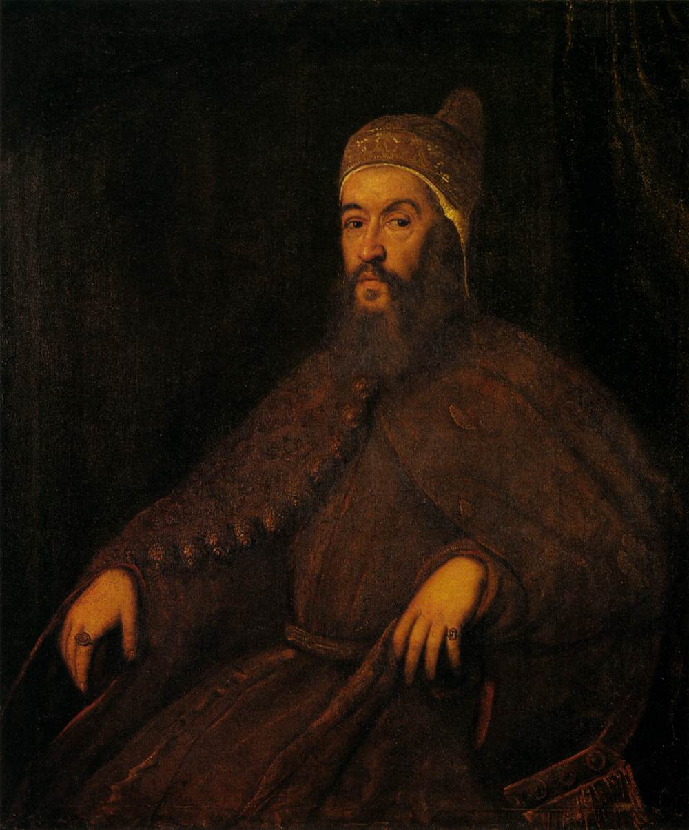 Doge Alvise Mocenigo by TINTORETTO