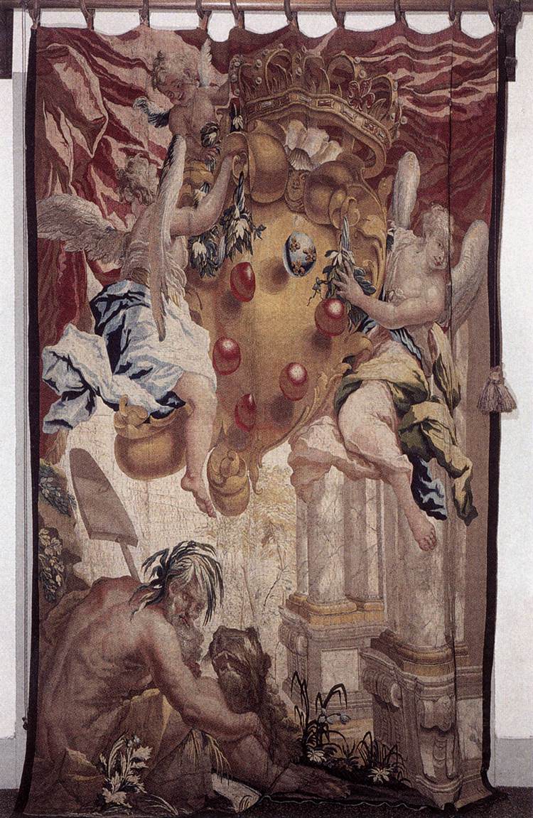 Door hanging by SAGRESTANI, Giovanni Camillo