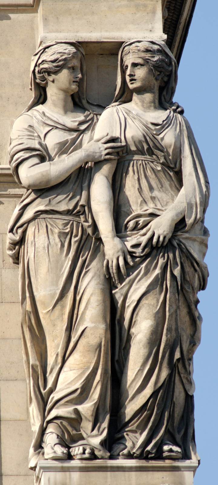 Pair of Caryatids by