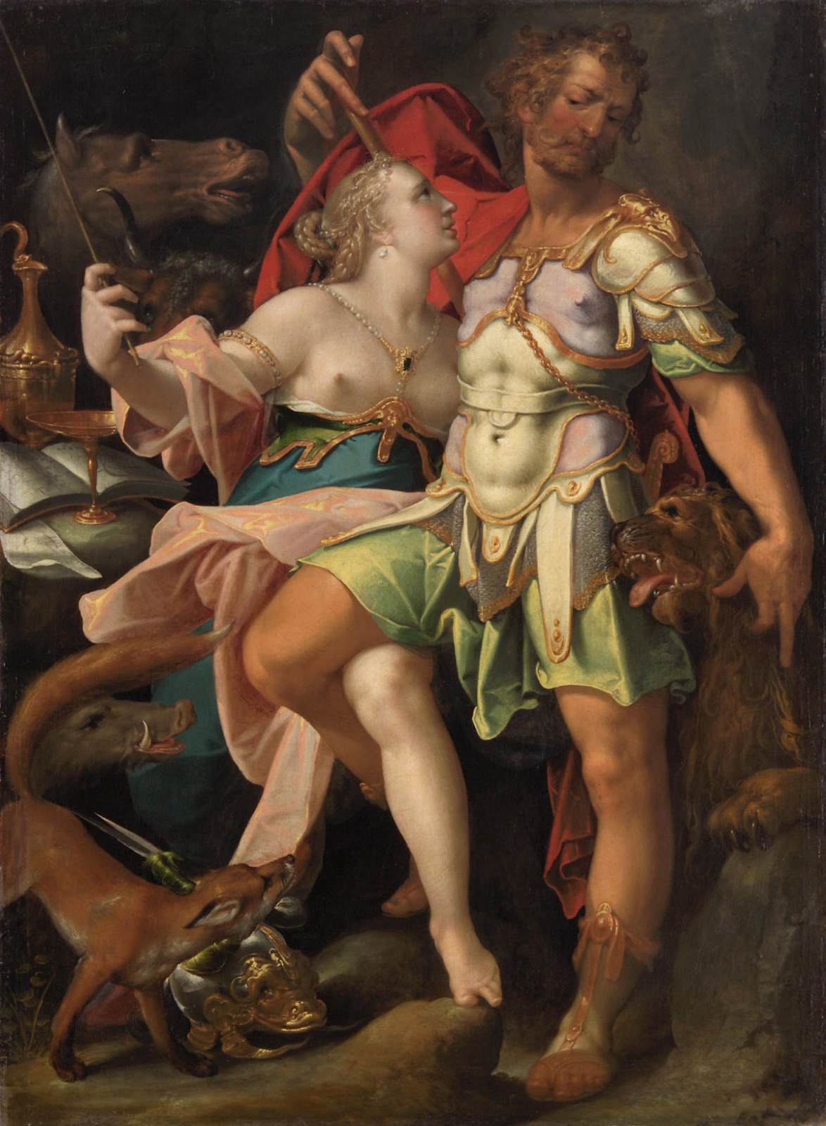 Odysseus and Circe by SPRANGER, Bartholomaeus