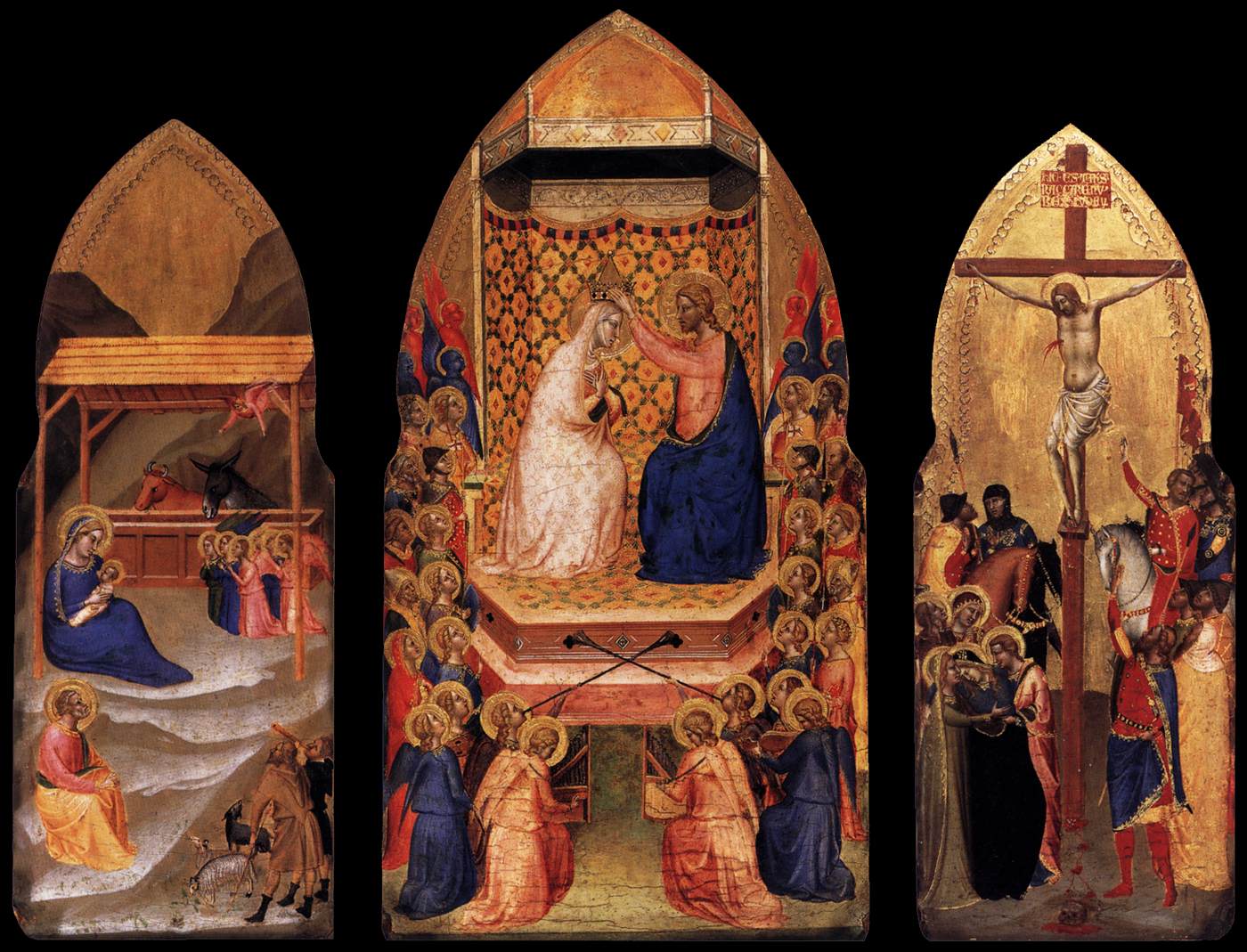 Triptych by DADDI, Bernardo