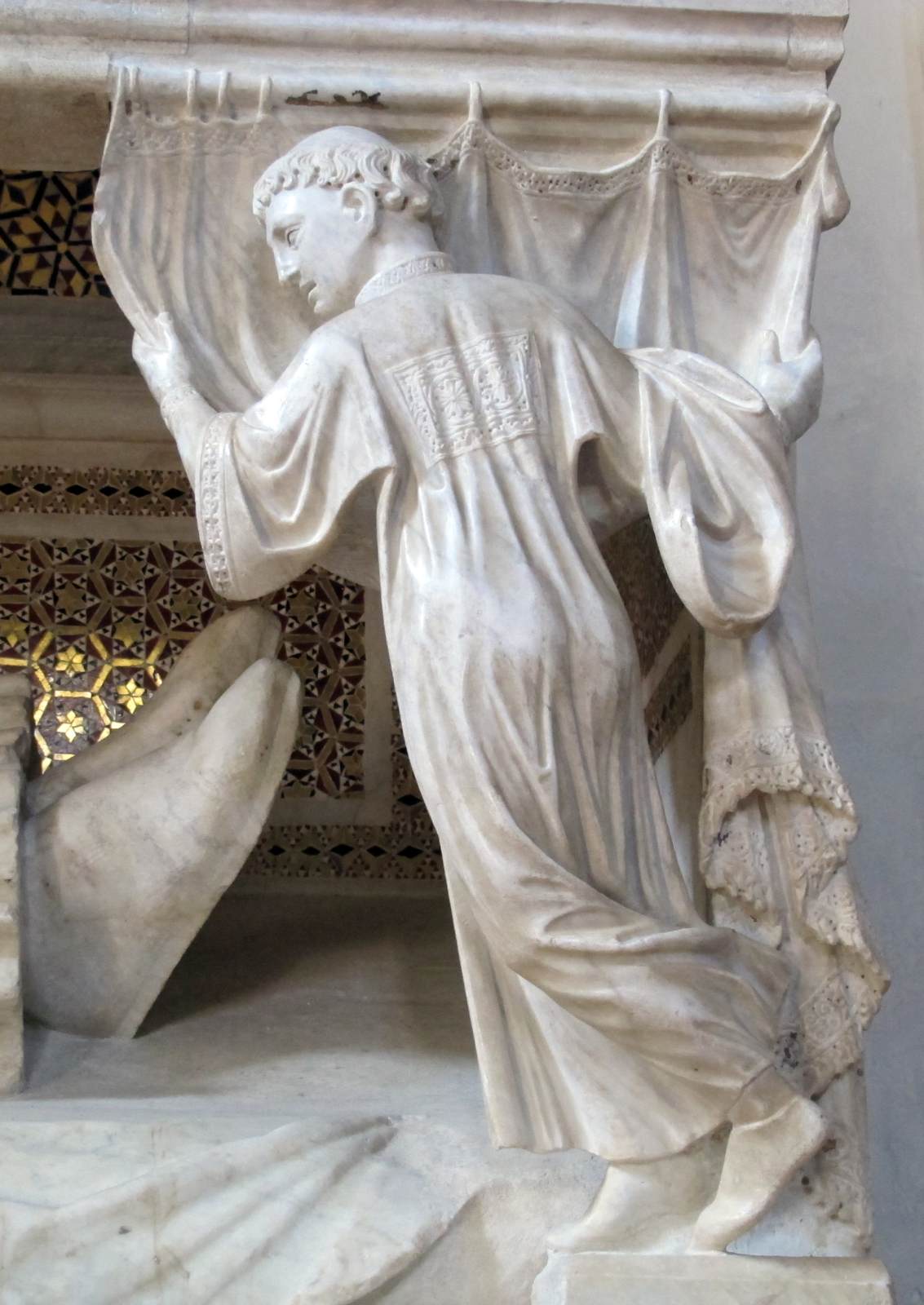 Tomb of Cardinal de Braye (detail) by