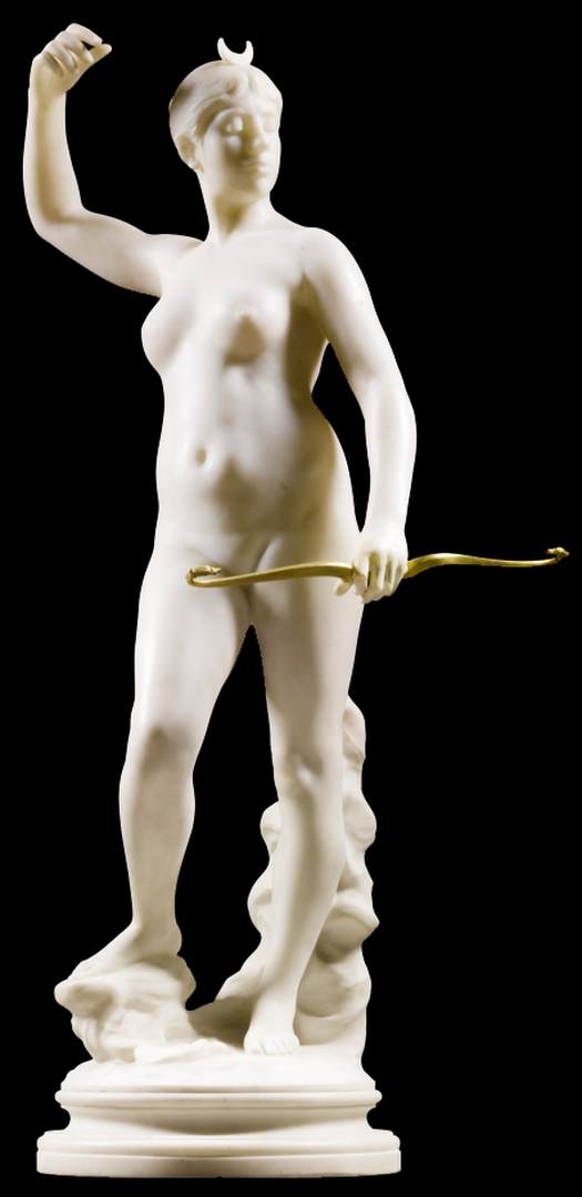 Diana by FALGUIÈRE, Jean Alexandre Joseph