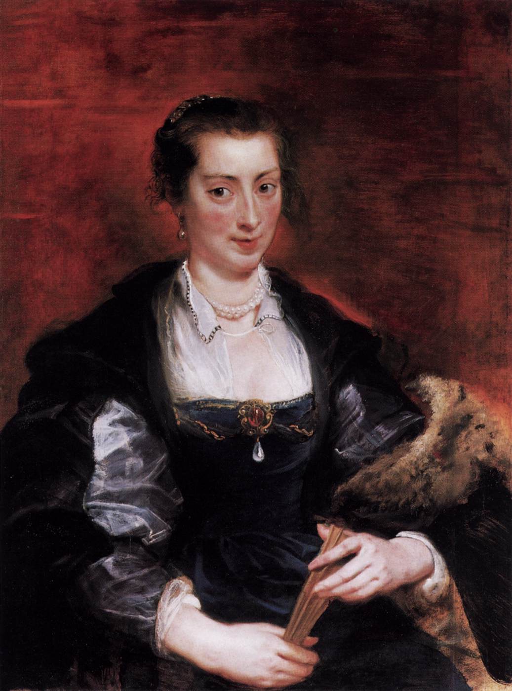 Isabella Brandt (?) by RUBENS, Peter Paul