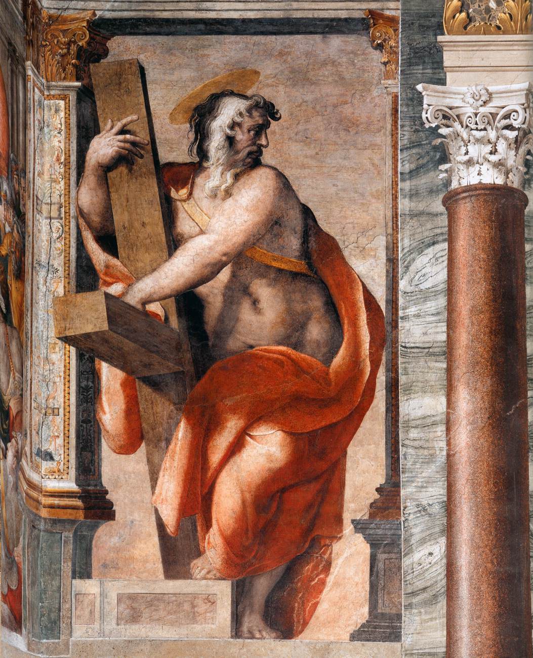 St Andrew by SALVIATI, Cecchino del