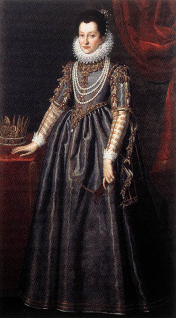 Portrait of Christine of Lorraine by CASINI, Valore