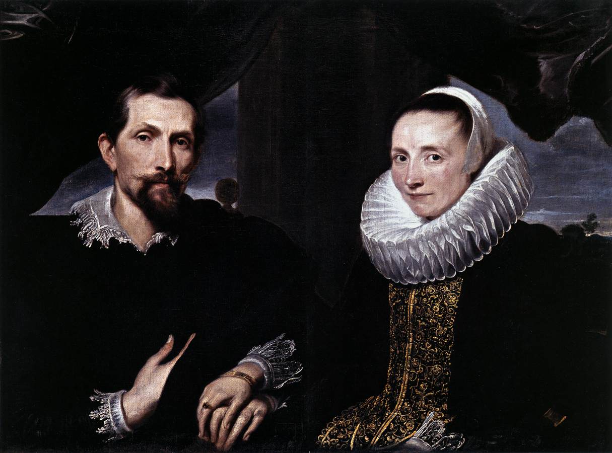 Double Portrait of the Painter Frans Snyders and his Wife by