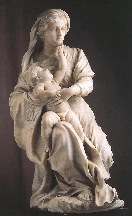 Virgin and Child by PUGET, Pierre