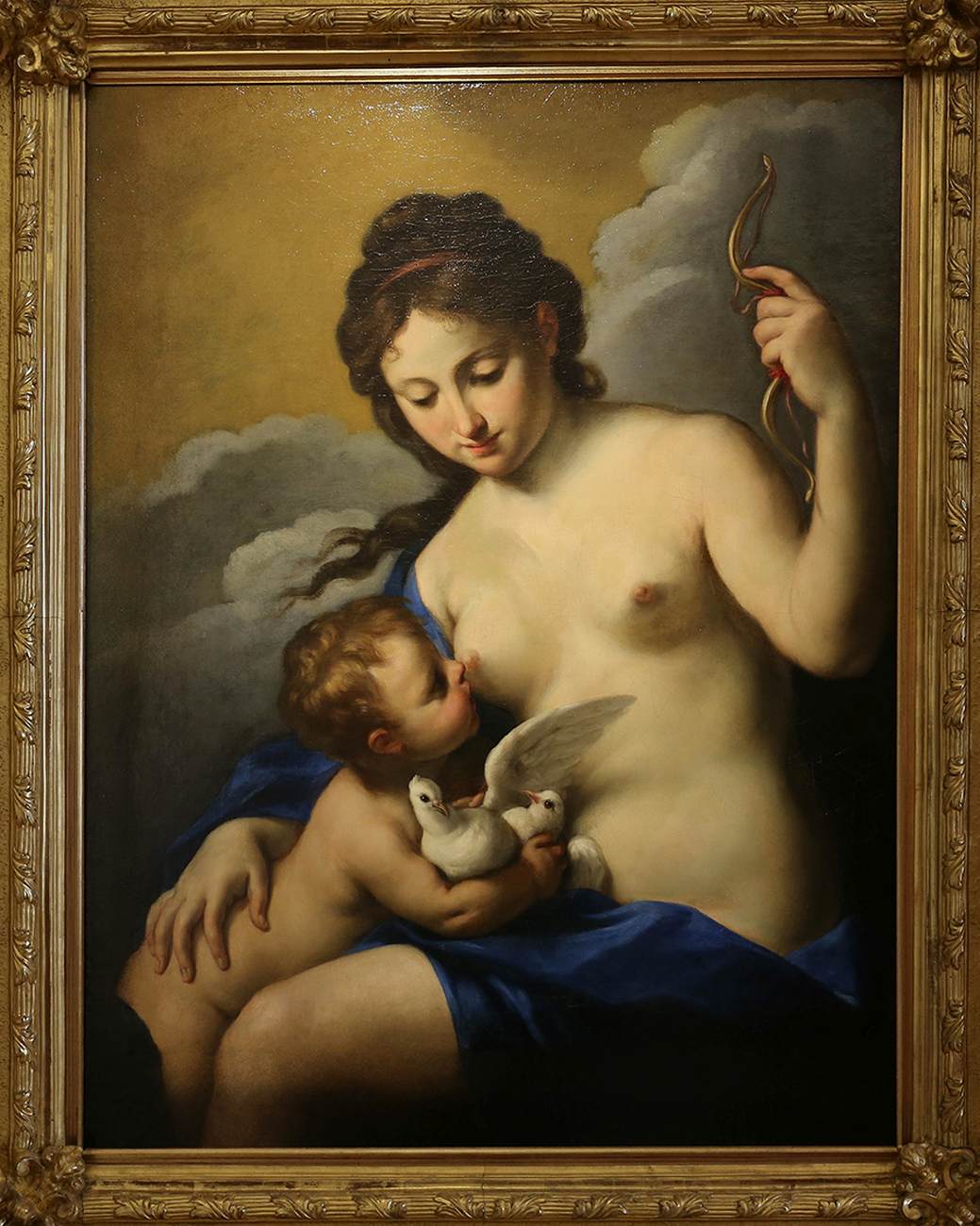 Venus and Cupid by CIGNANI, Carlo