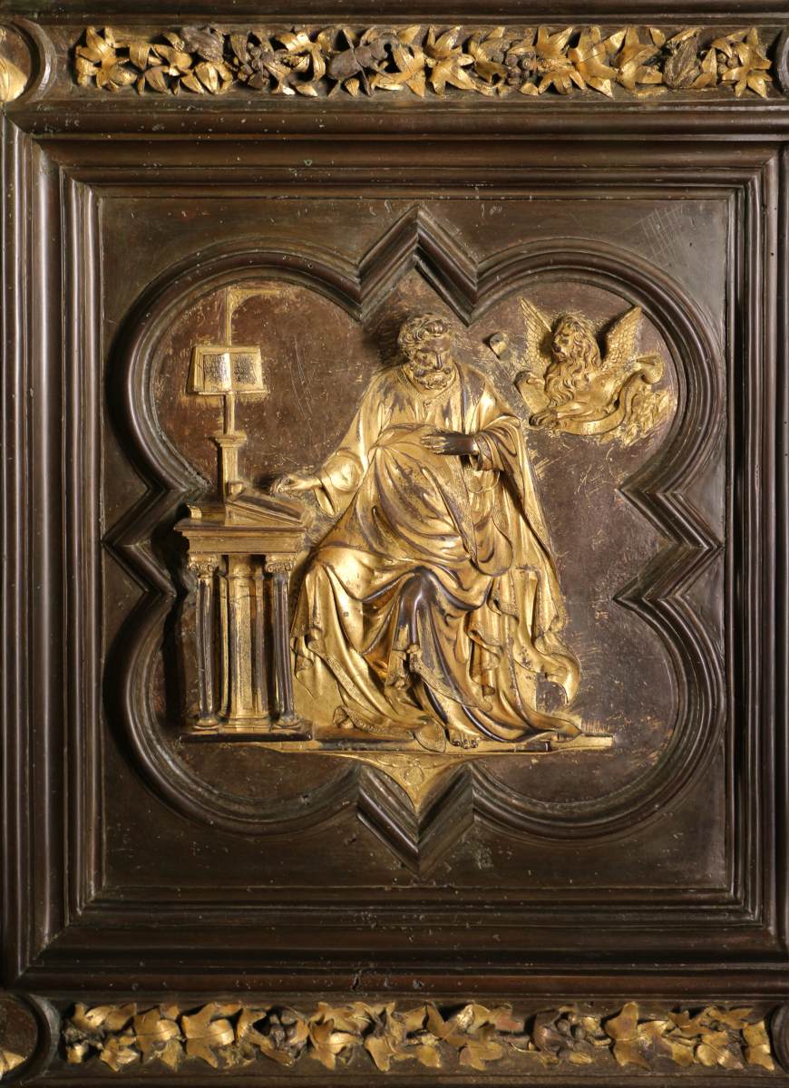 North doors panels: D. St Mark by GHIBERTI, Lorenzo