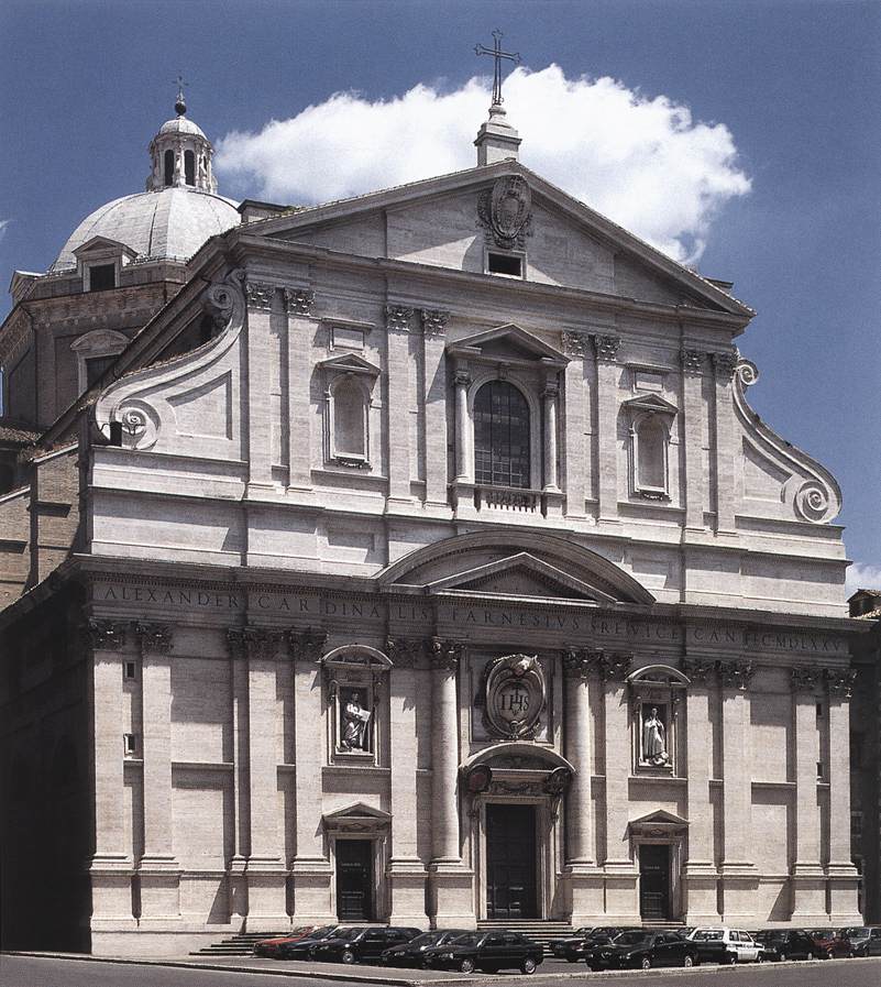 Il Gesù: Façade by PORTA, Giacomo della