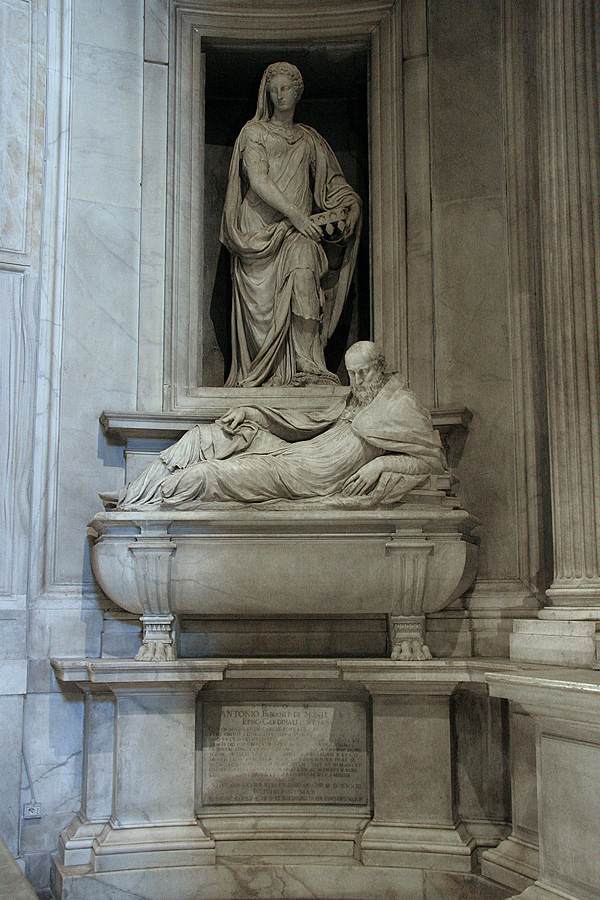 Tombs of Antonio del Monte by AMMANATI, Bartolomeo