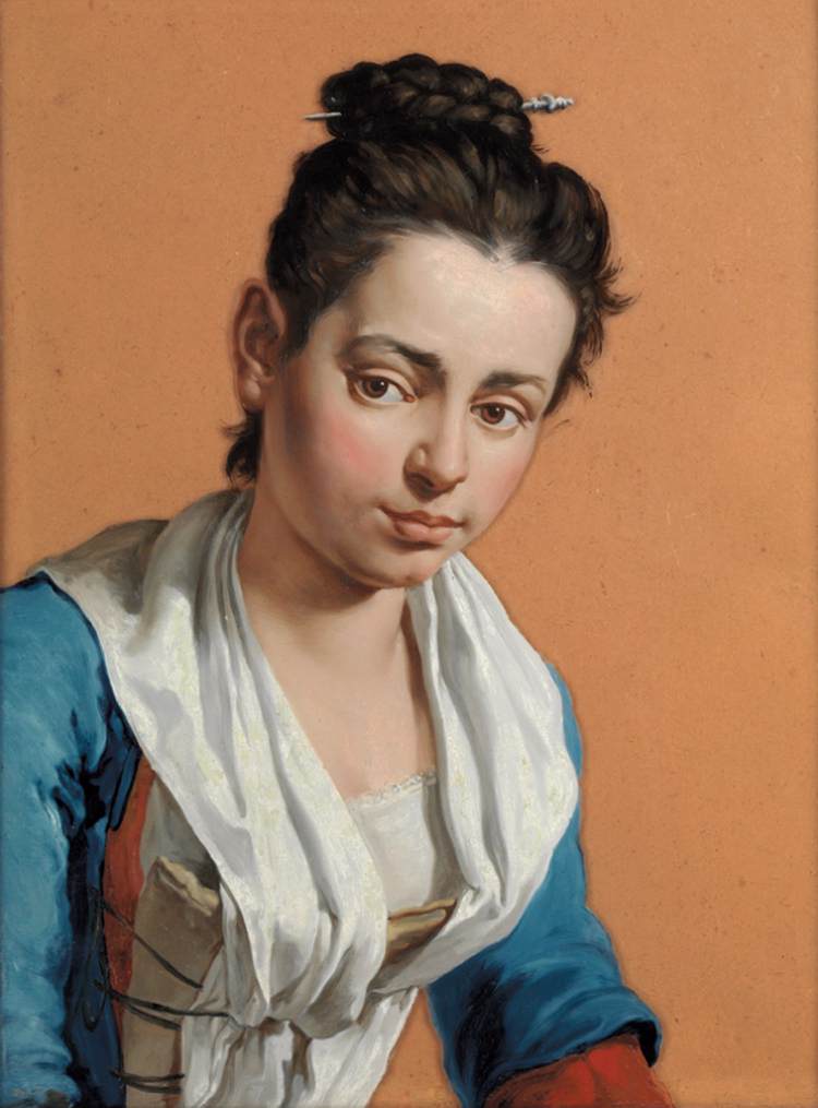 Portrait of a Country Woman by CERUTI, Giacomo