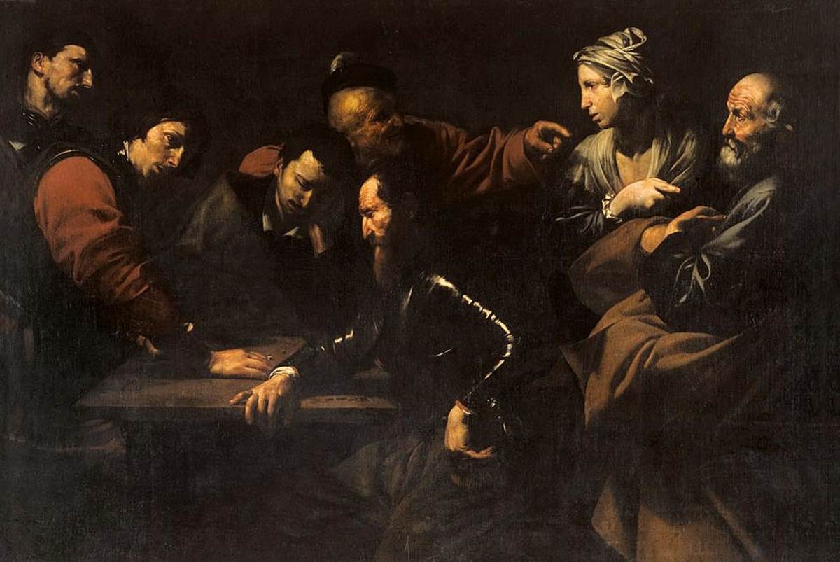 Denial of Saint Peter by RIBERA, Jusepe de