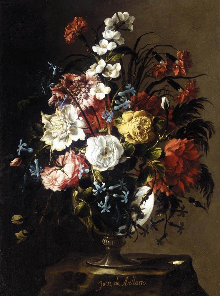 Vase of Flower by ARELLANO, Juan de