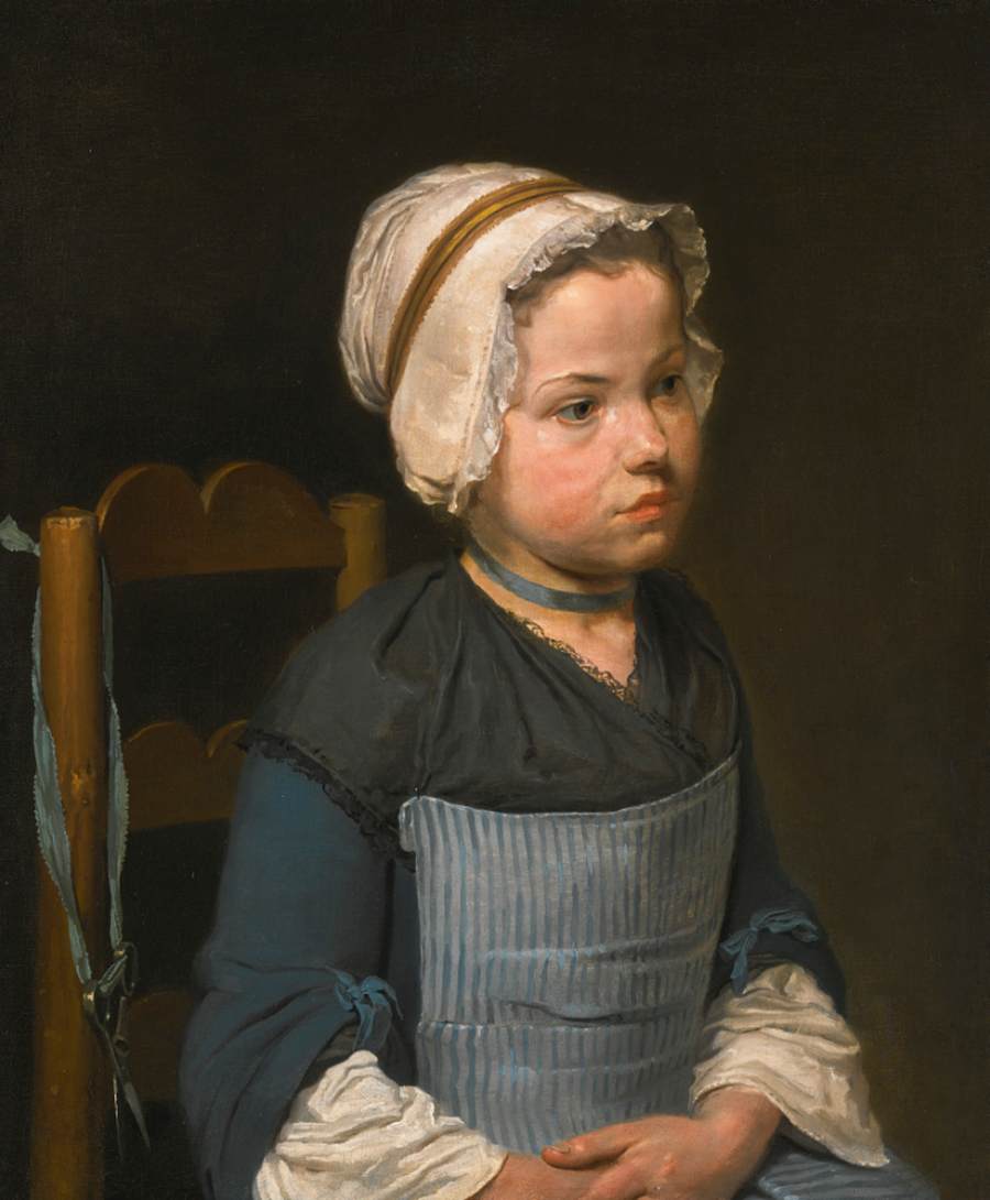 'La Petite Reveuse' by COLSON, Jean-François