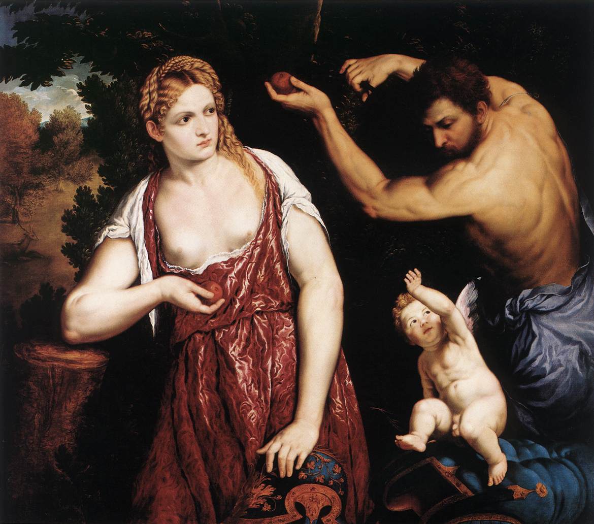 Venus and Mars with Cupid by BORDONE, Paris