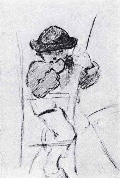 Little Breton Boy by GAUGUIN, Paul