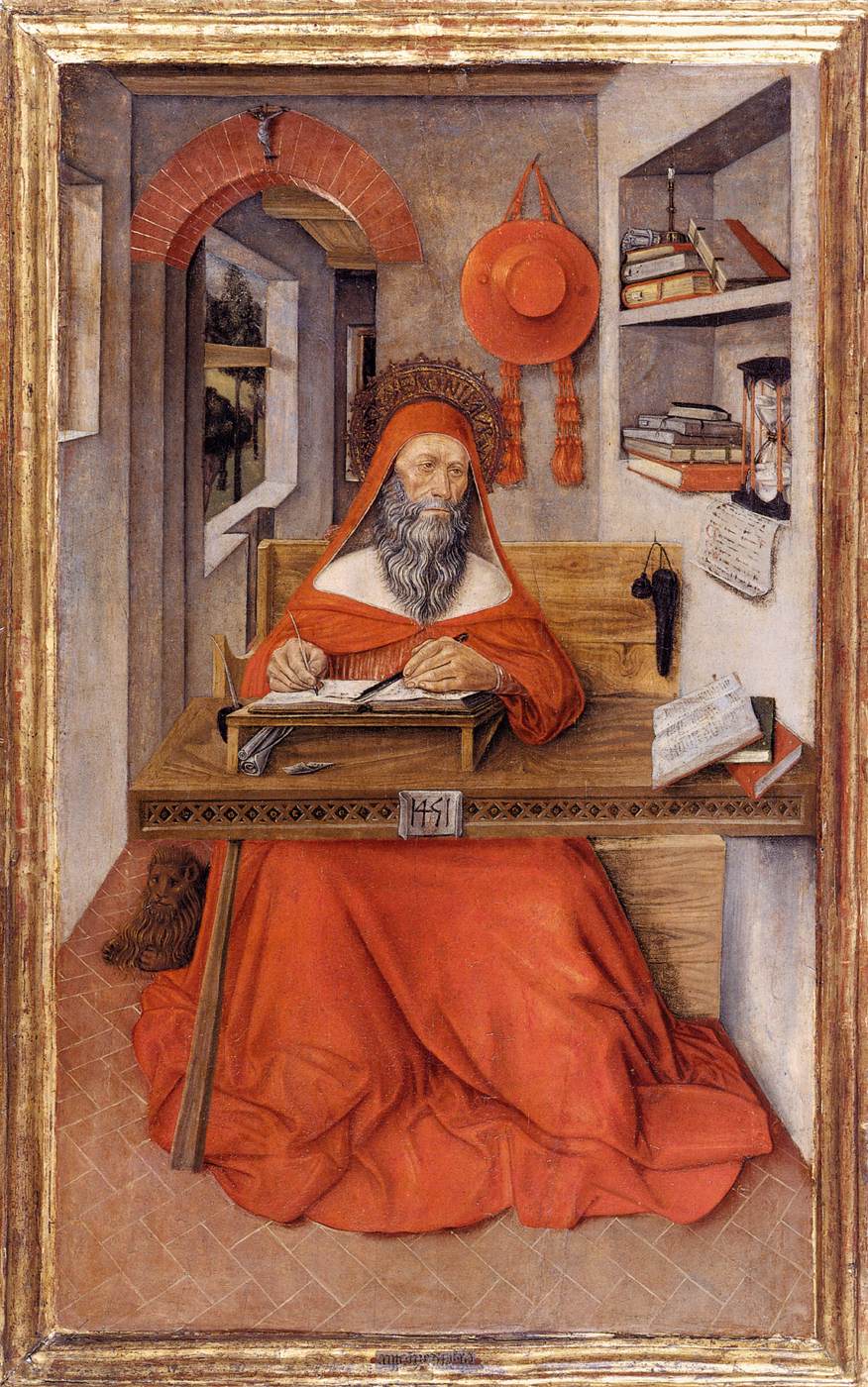 St Jerome in His Study by