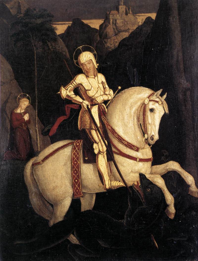 St George and the Dragon by