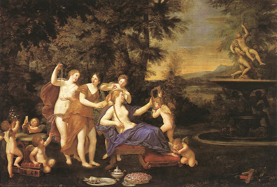 Venus Attended by Nymphs and Cupids by