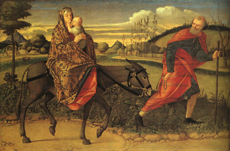 The Flight into Egypt by CARPACCIO, Vittore