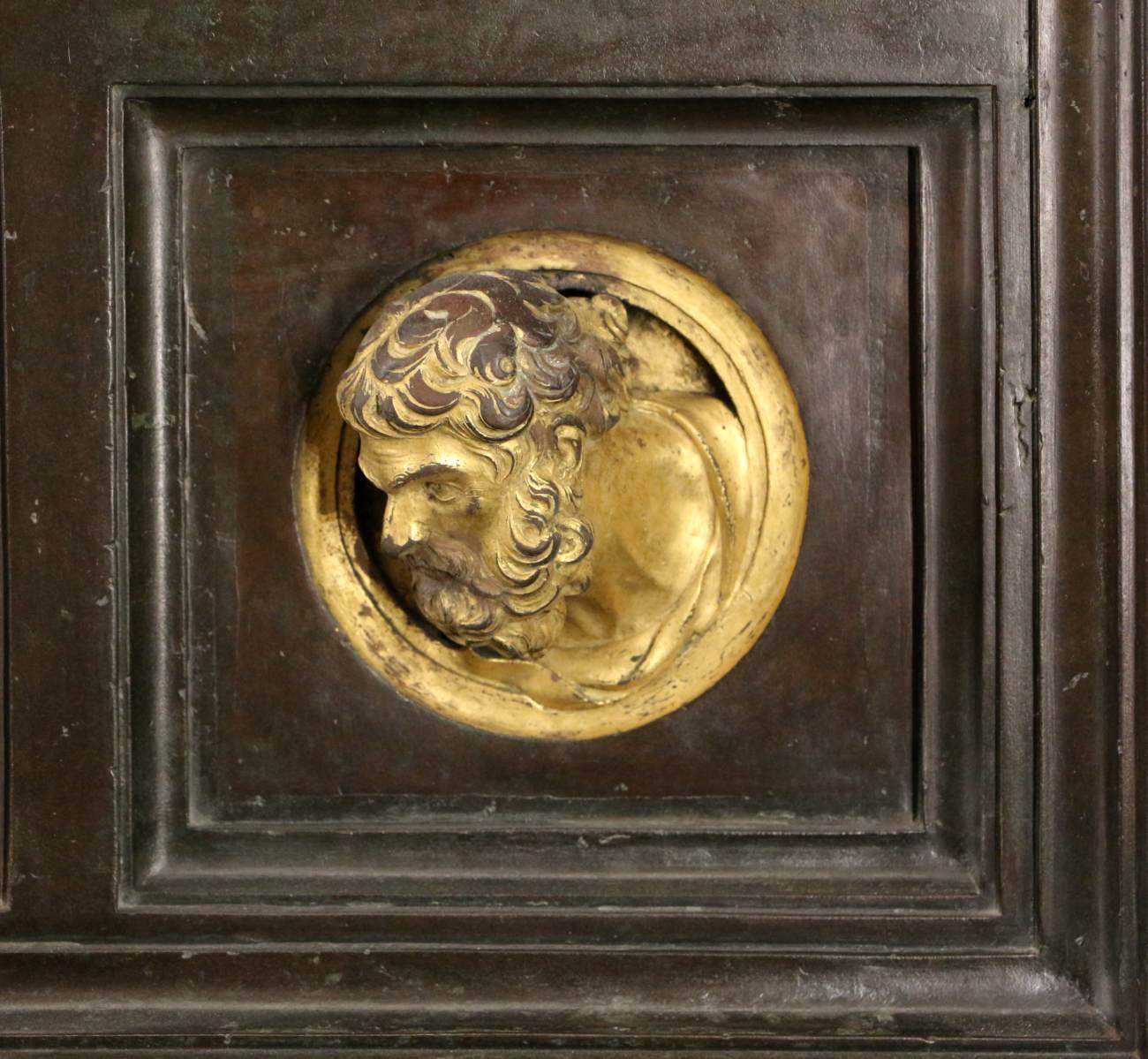 Porta del Paradiso: detail of the borders by GHIBERTI, Lorenzo