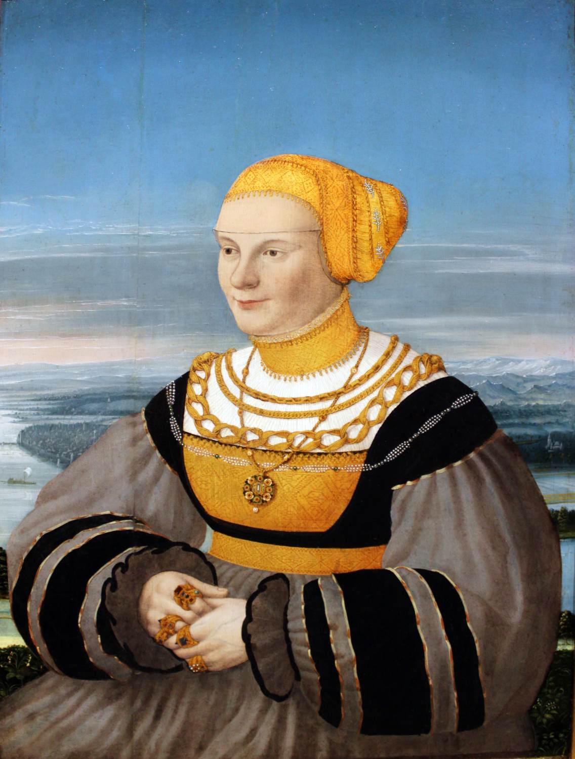 Portrait of Anna von Holzhausen, née Ratzeburg by