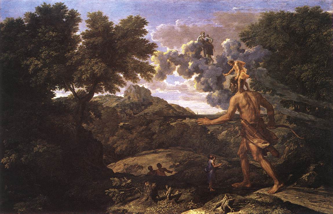 Landscape with Diana and Orion by