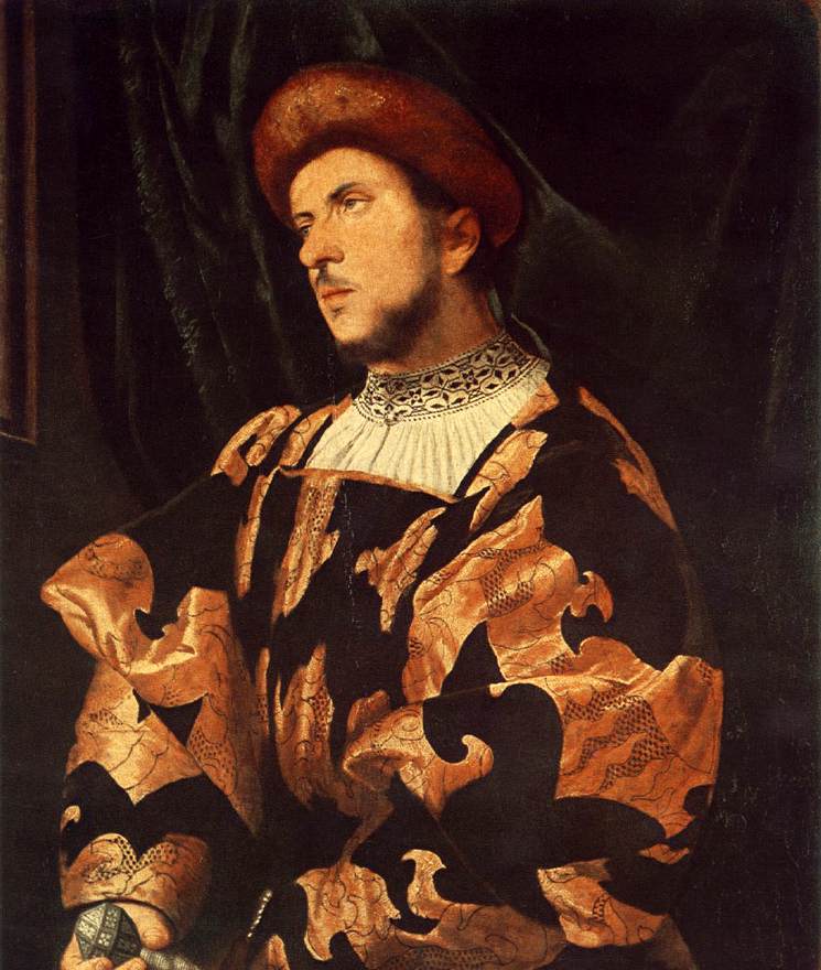 Portrait of a Man by ROMANINO, Girolamo