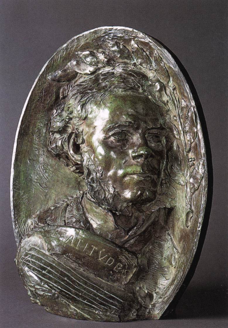 Memorial Medallion for César Franck by RODIN, Auguste