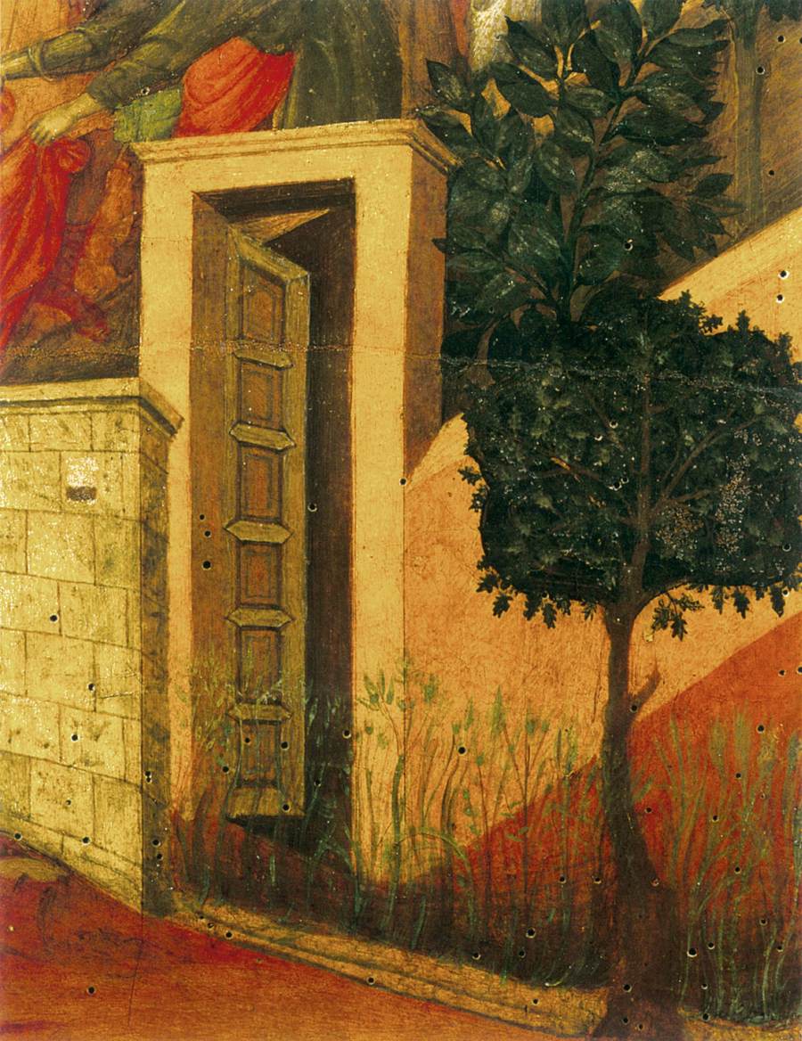 Entry into Jerusalem (detail) by