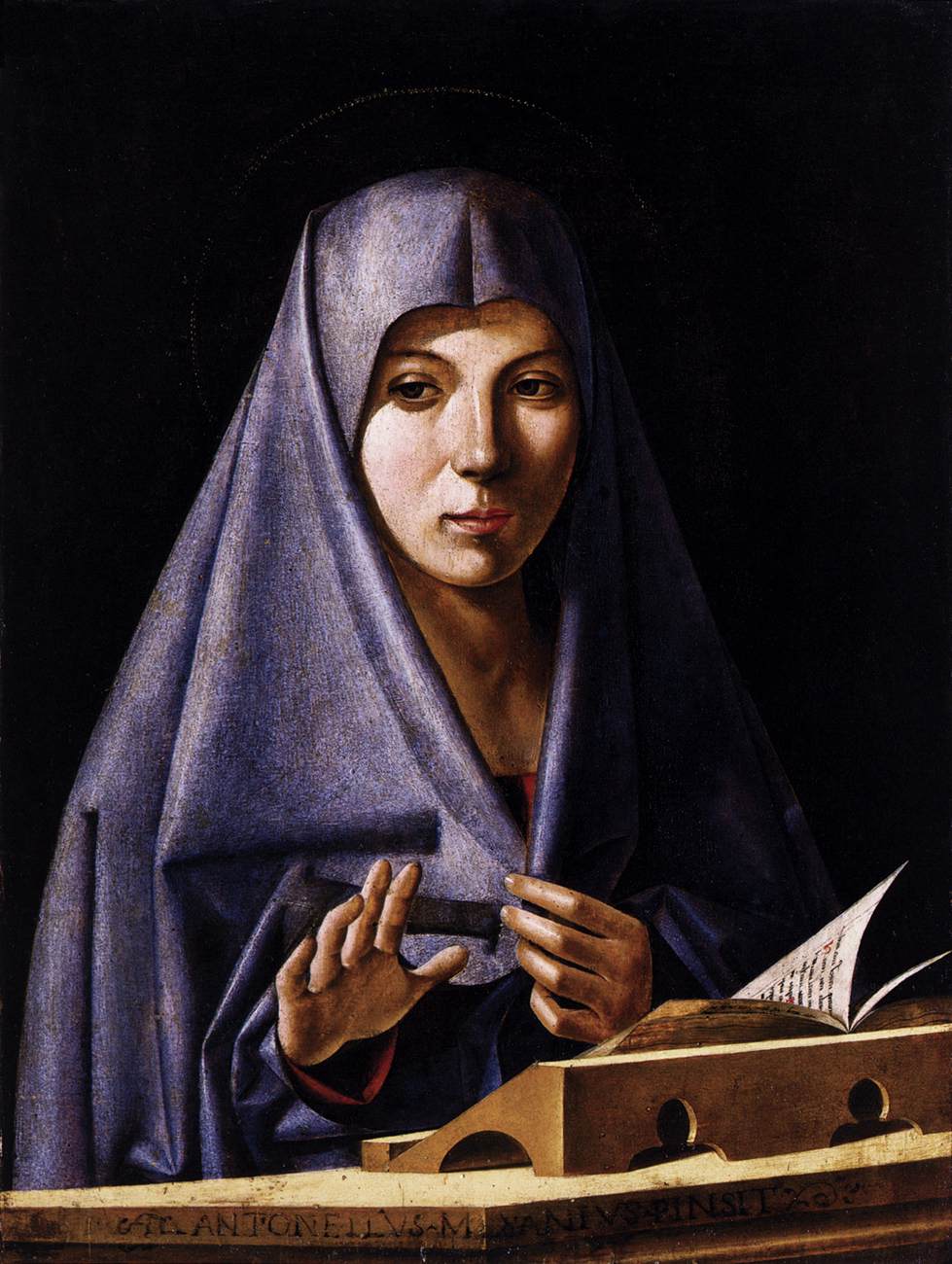 Virgin Annunciate by SALIBA, Antonio de