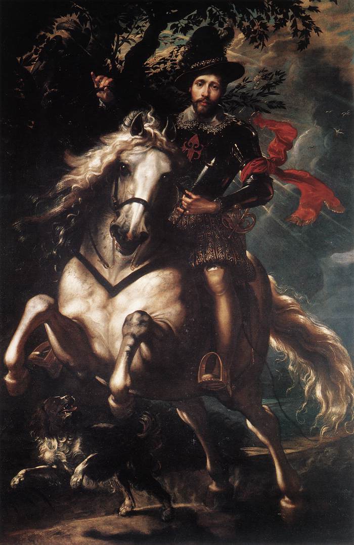 Equestrian Portrait of Giancarlo Doria by