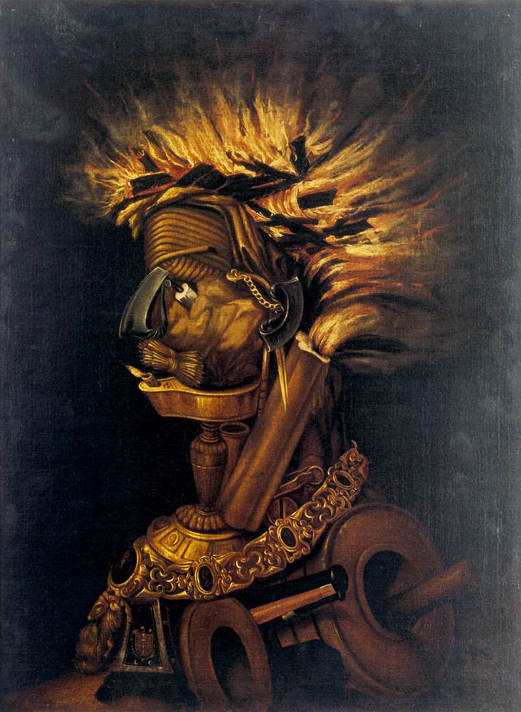 Fire by ARCIMBOLDO, Giuseppe