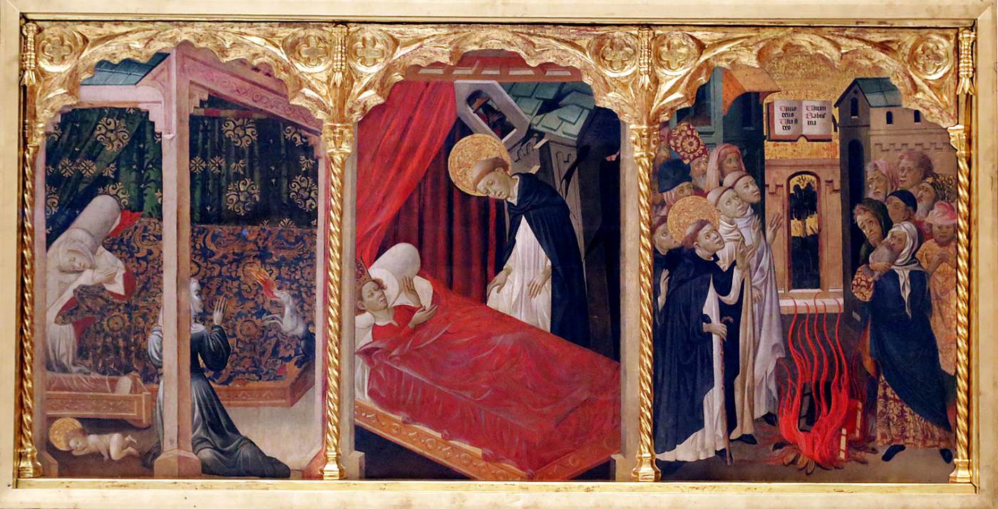 Three Scenes from the Life of St Dominic by