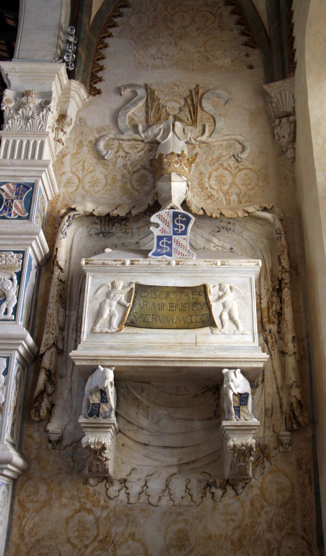 Tomb of Isotta degli Atti by