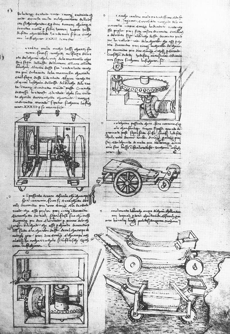 Illustrations from the Trattato di architettura by FRANCESCO DI GIORGIO MARTINI