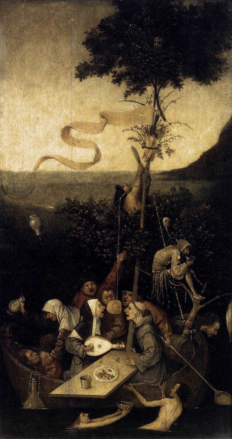 The Ship of Fools by BOSCH, Hieronymus