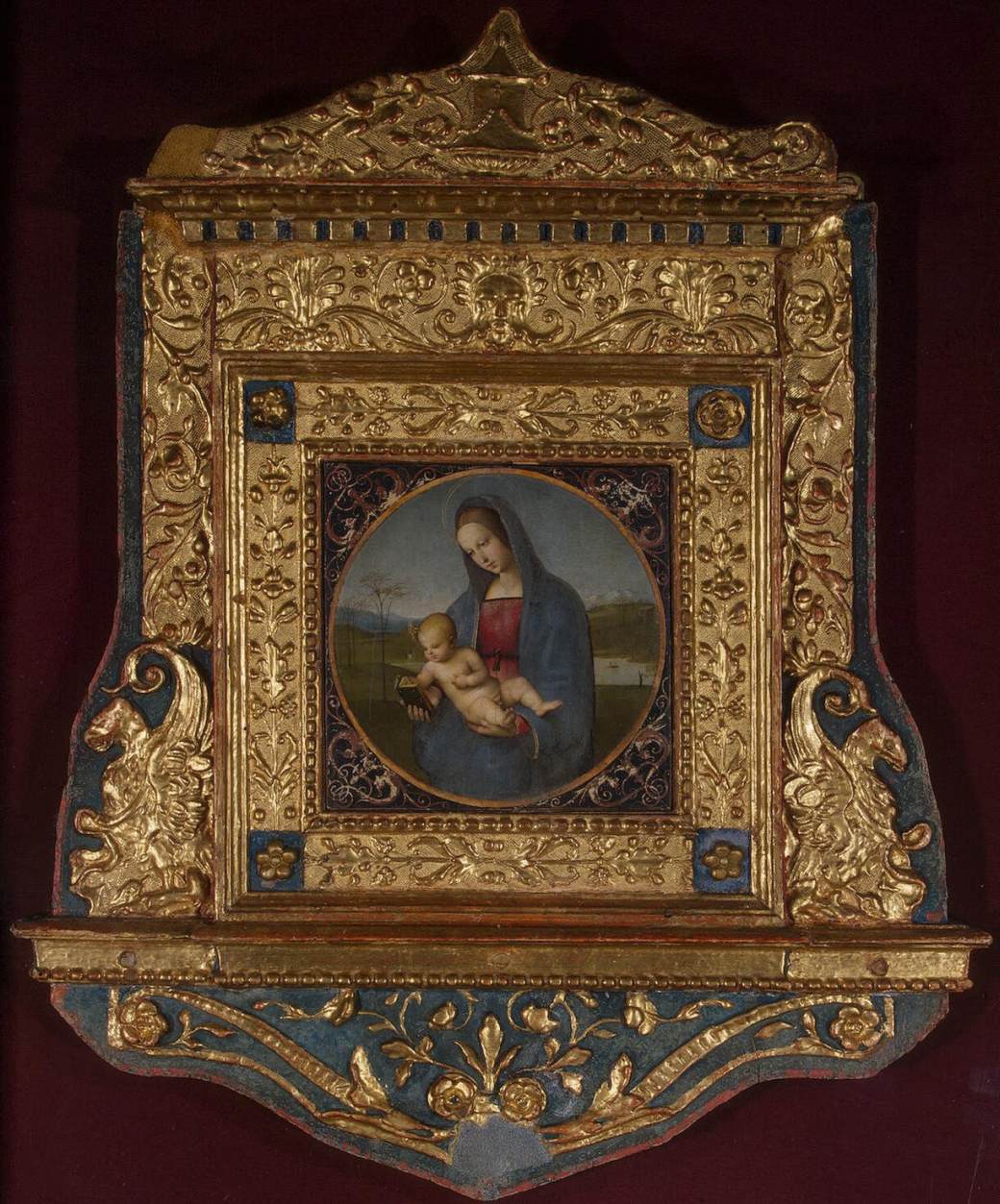 Conestabile Madonna (with frame) by