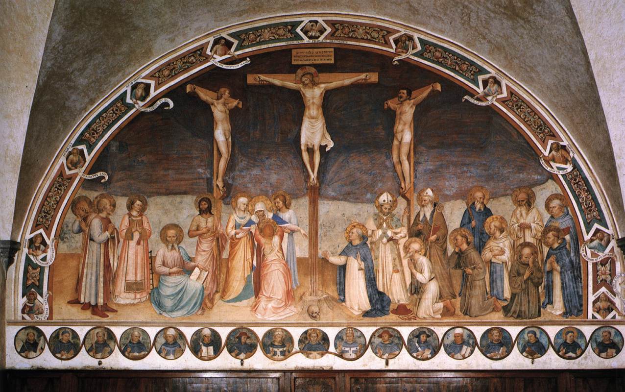 Crucifixion and Saints by ANGELICO, Fra