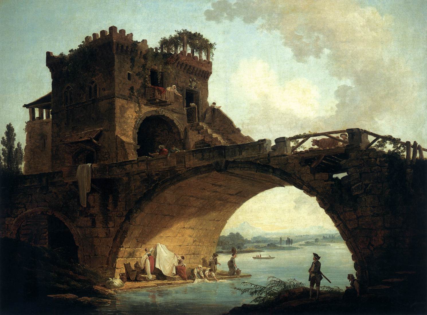 The Ponte Solario by ROBERT, Hubert