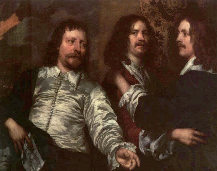 The Painter with Sir Charles Cottrell and Sir Balthasar Gerbier by