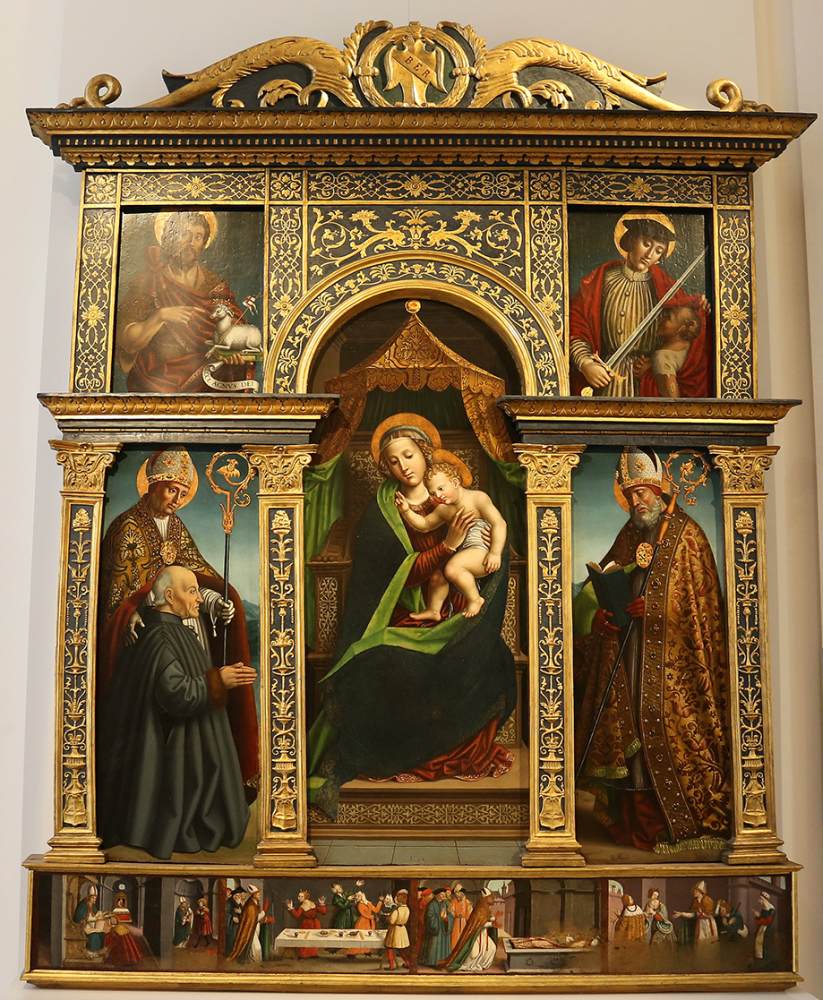 Polyptych by STELLA, Fermo da Caravaggio