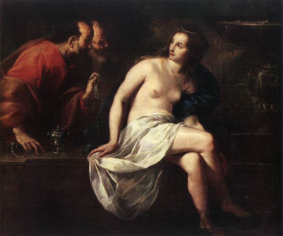 Susanna and the Elders by CAGNACCI, Guido