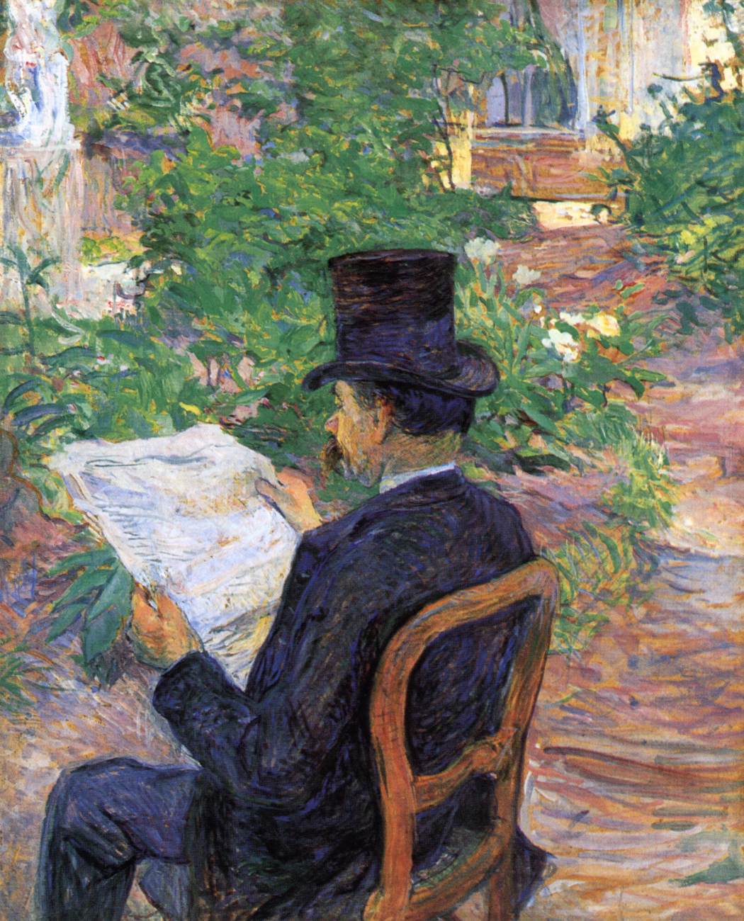 Monsieur Désiré Dihau, Bassoonist at the Opera by TOULOUSE-LAUTREC, Henri de