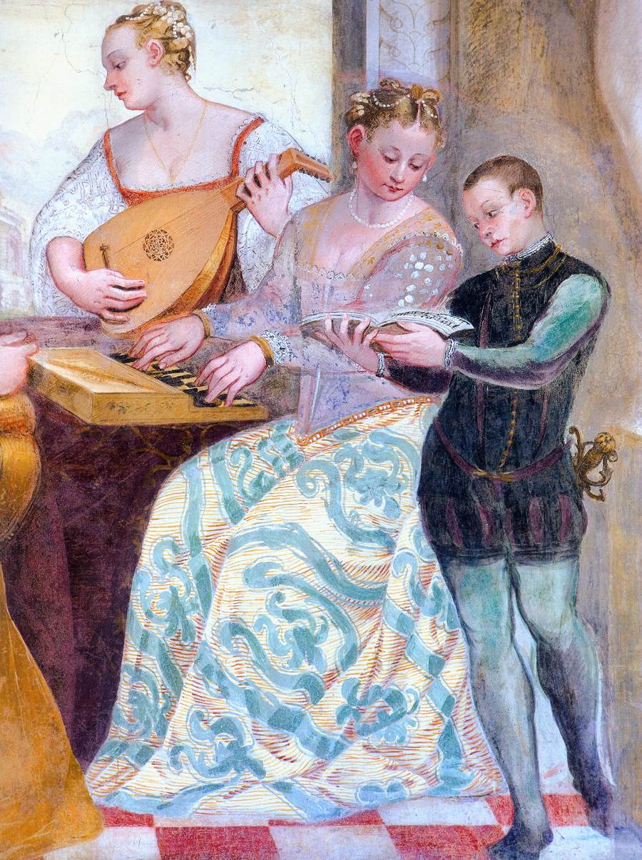 The Concert (detail) by