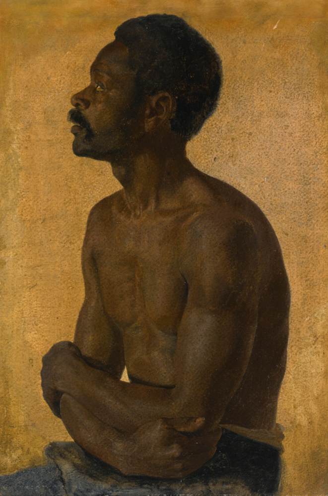 Portrait of an African Man by FRØLICH, Lorenz